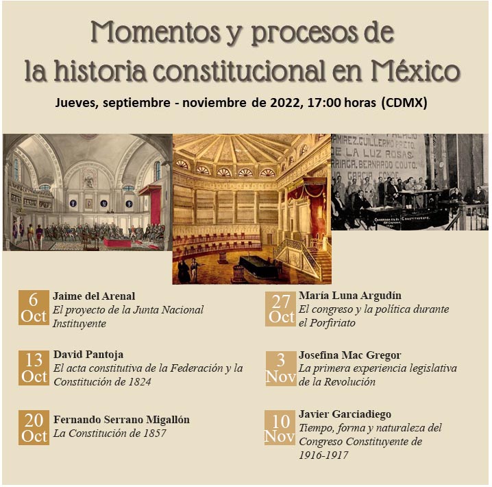 Momentos y procesos de la historia constitucional en México